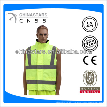 safety vest with collar